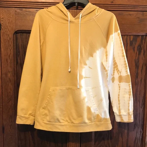 EASEL Tie Dye Cotton Blend Hoodie - Picture 2 of 5